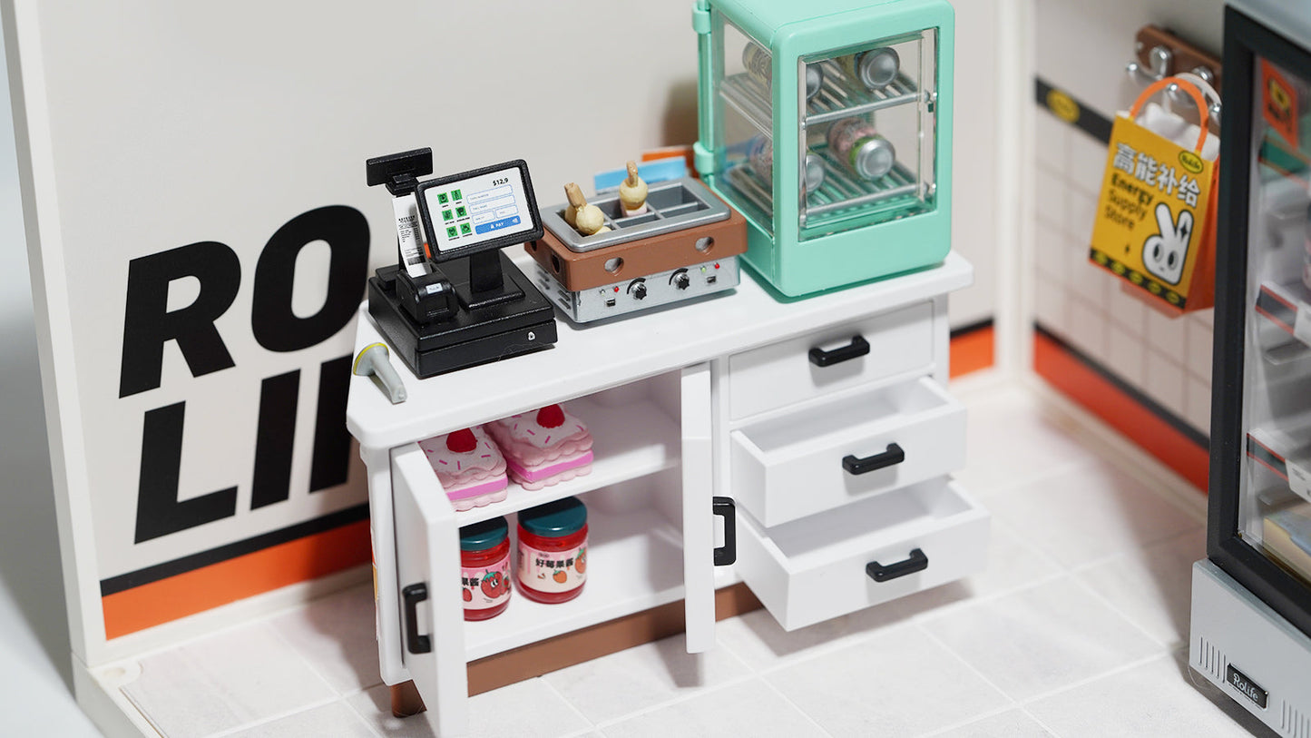 Fascinating Book Store Super Creator DIY Miniature Set