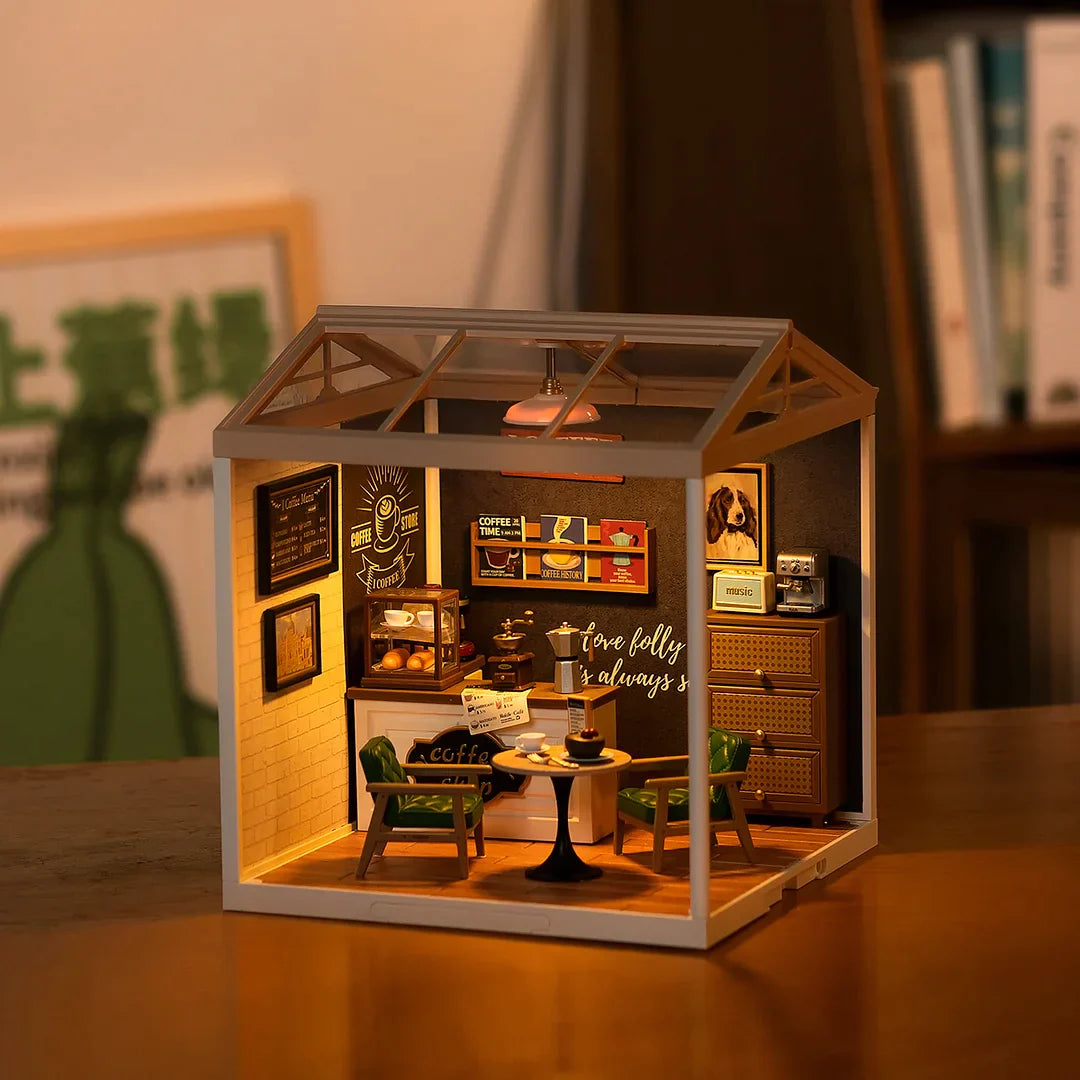 Fascinating Book Store Super Creator DIY Miniature Set