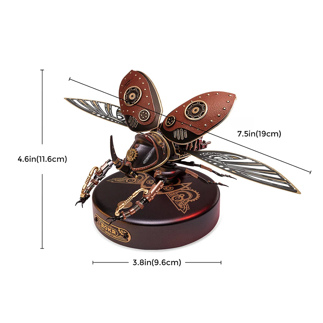 Storm Beetle Mechanical Species DIY 3D Puzzle