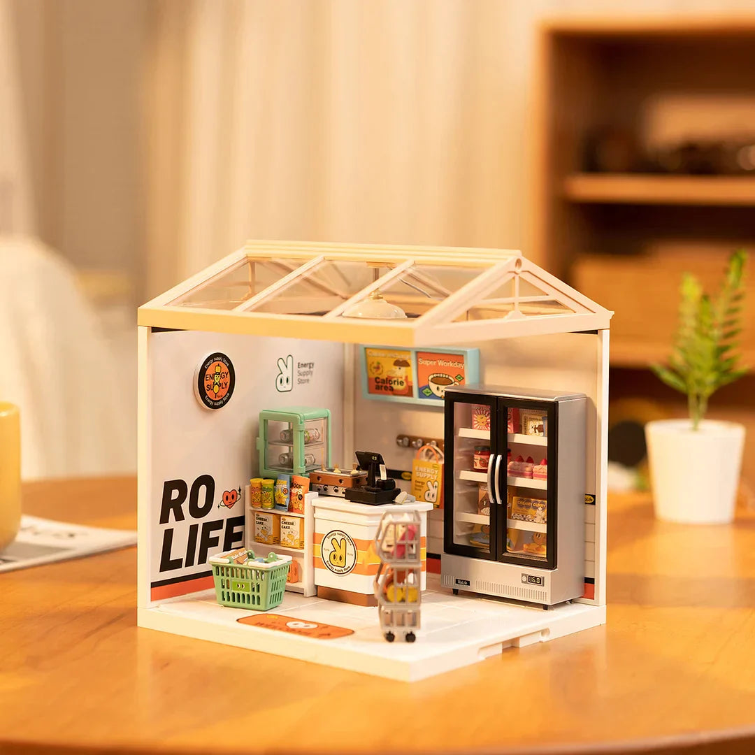 Fascinating Book Store Super Creator DIY Miniature Set