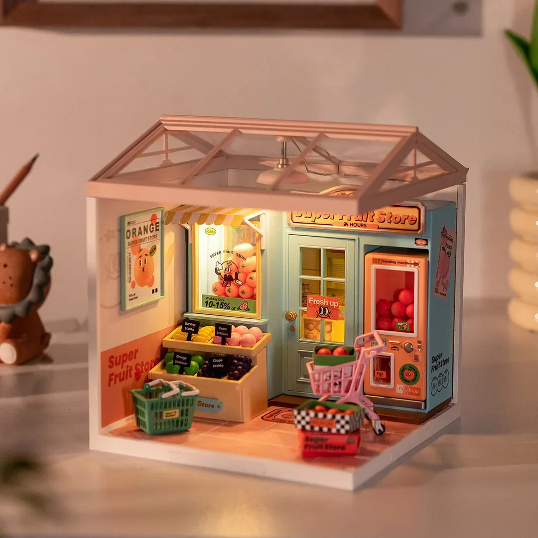 Double Joy Bubble Tea Super Creator DIY Miniature Set