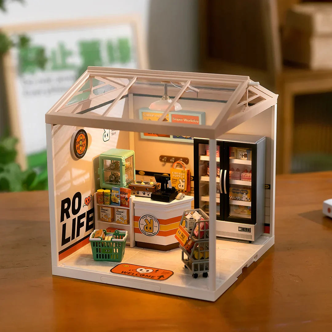 Fascinating Book Store Super Creator DIY Miniature Set