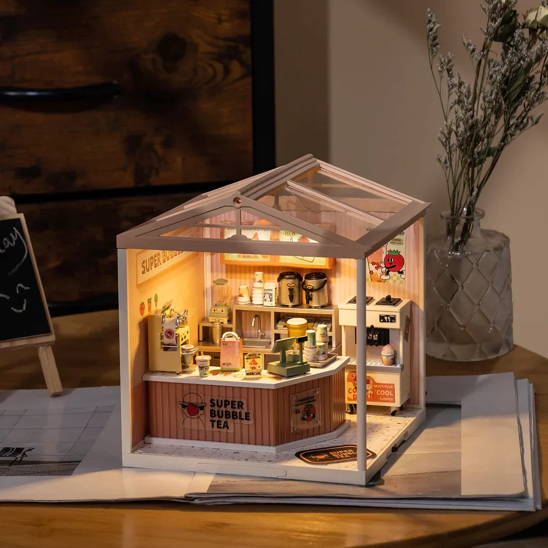 Fascinating Book Store Super Creator DIY Miniature Set