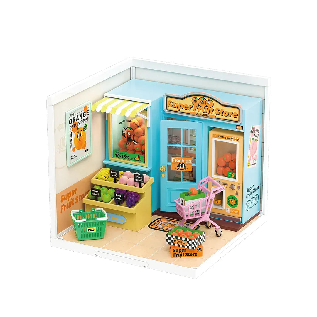 Fascinating Book Store Super Creator DIY Miniature Set