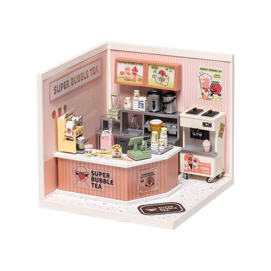 Fascinating Book Store Super Creator DIY Miniature Set