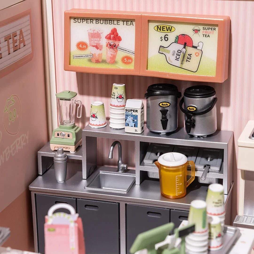 Fascinating Book Store Super Creator DIY Miniature Set