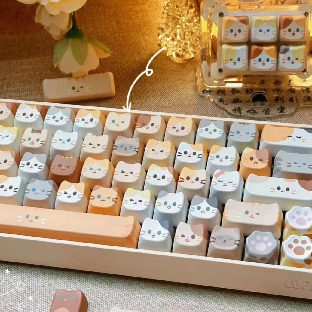 SnowMew DIY Keycaps