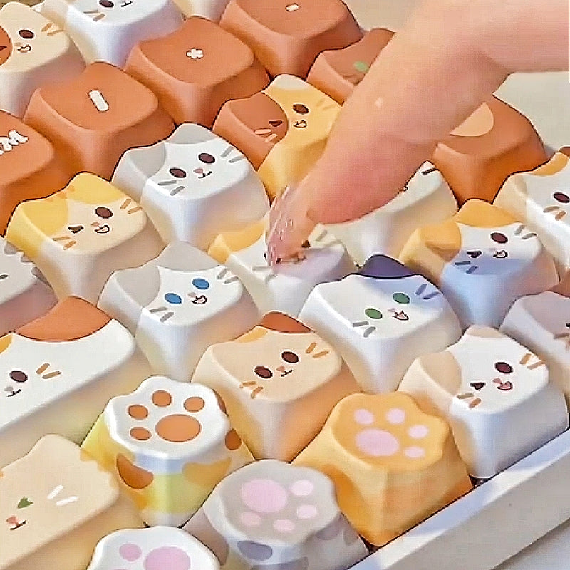 Paw Creatures DIY Keycaps