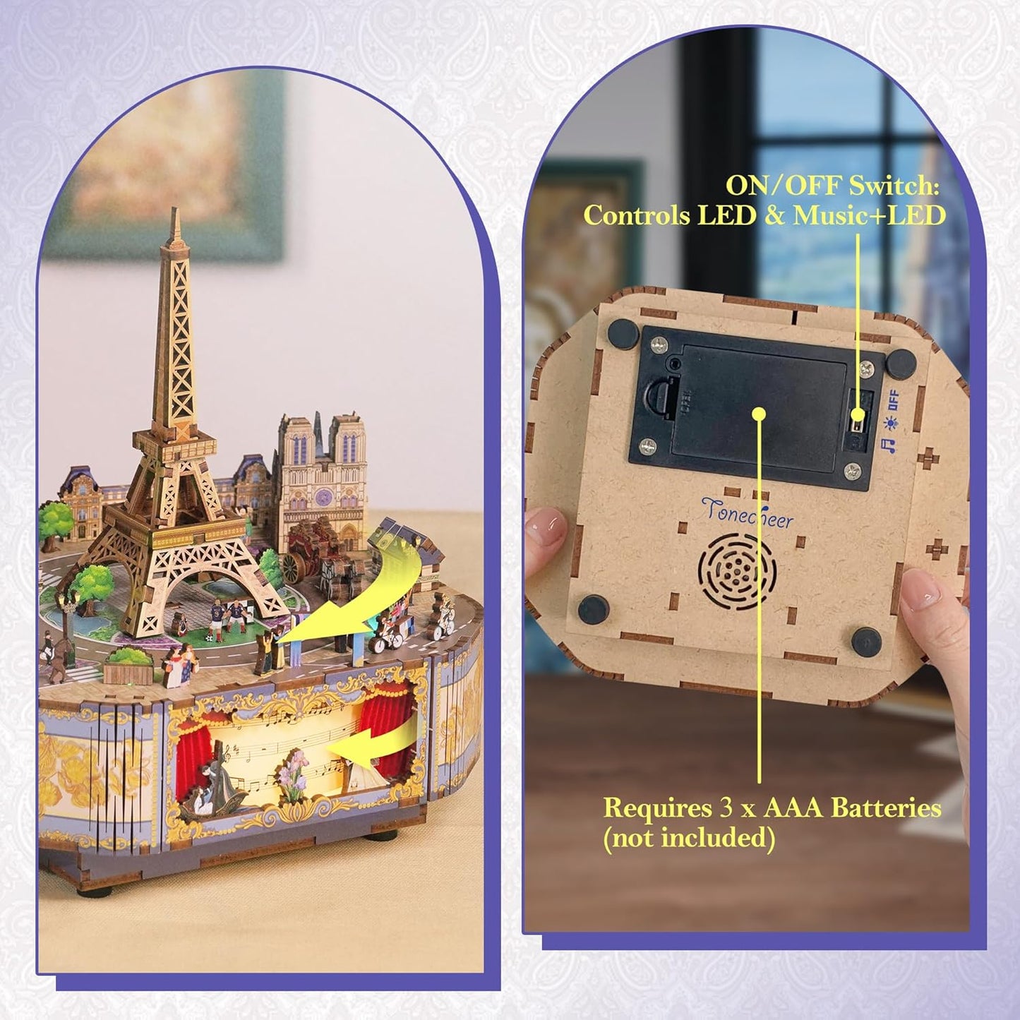 DIYRICLE TechArt DIY 3D Music Box Kits