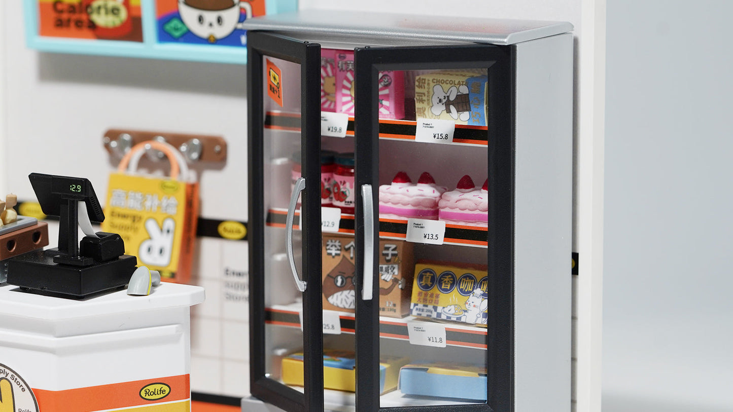Fascinating Book Store Super Creator DIY Miniature Set
