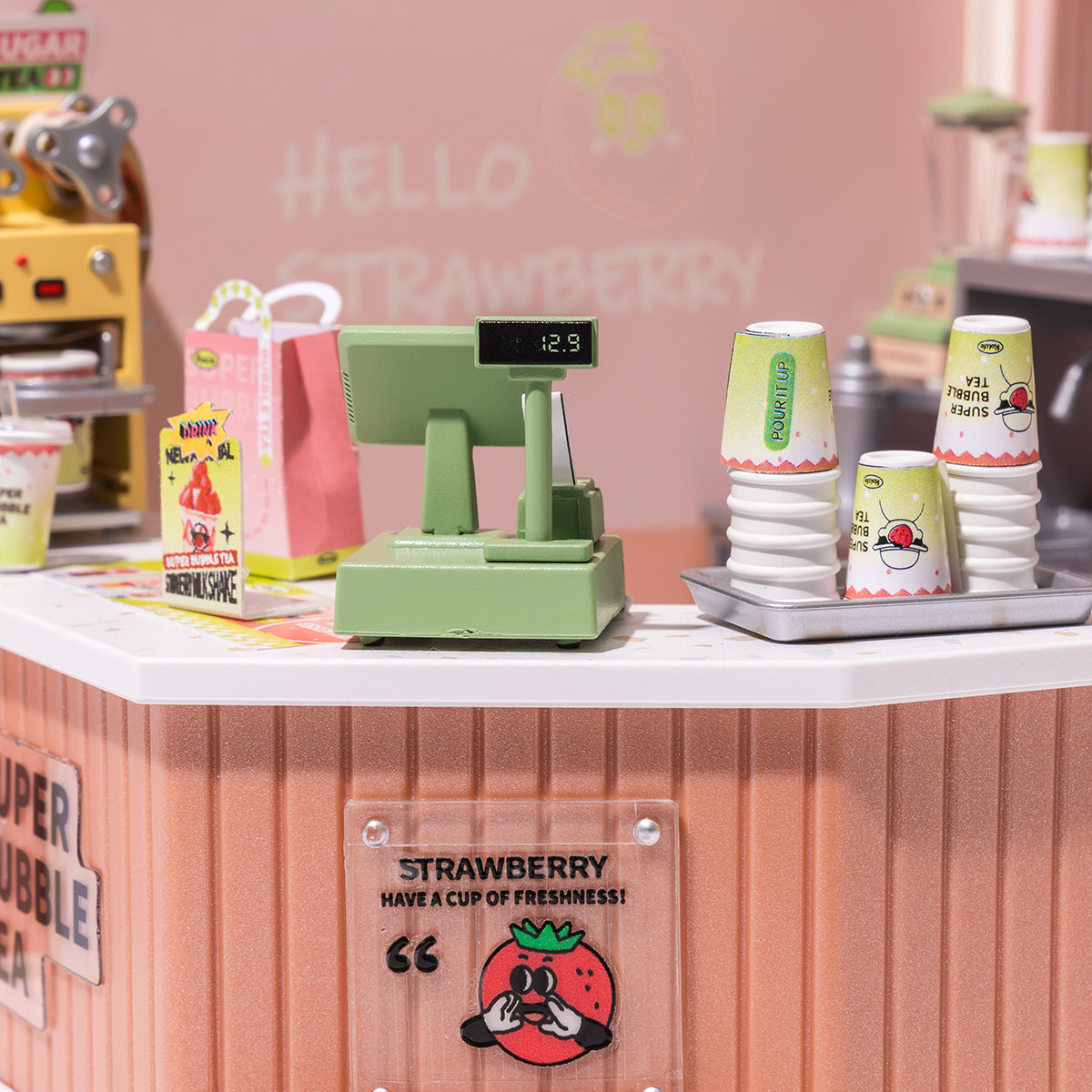 Fascinating Book Store Super Creator DIY Miniature Set