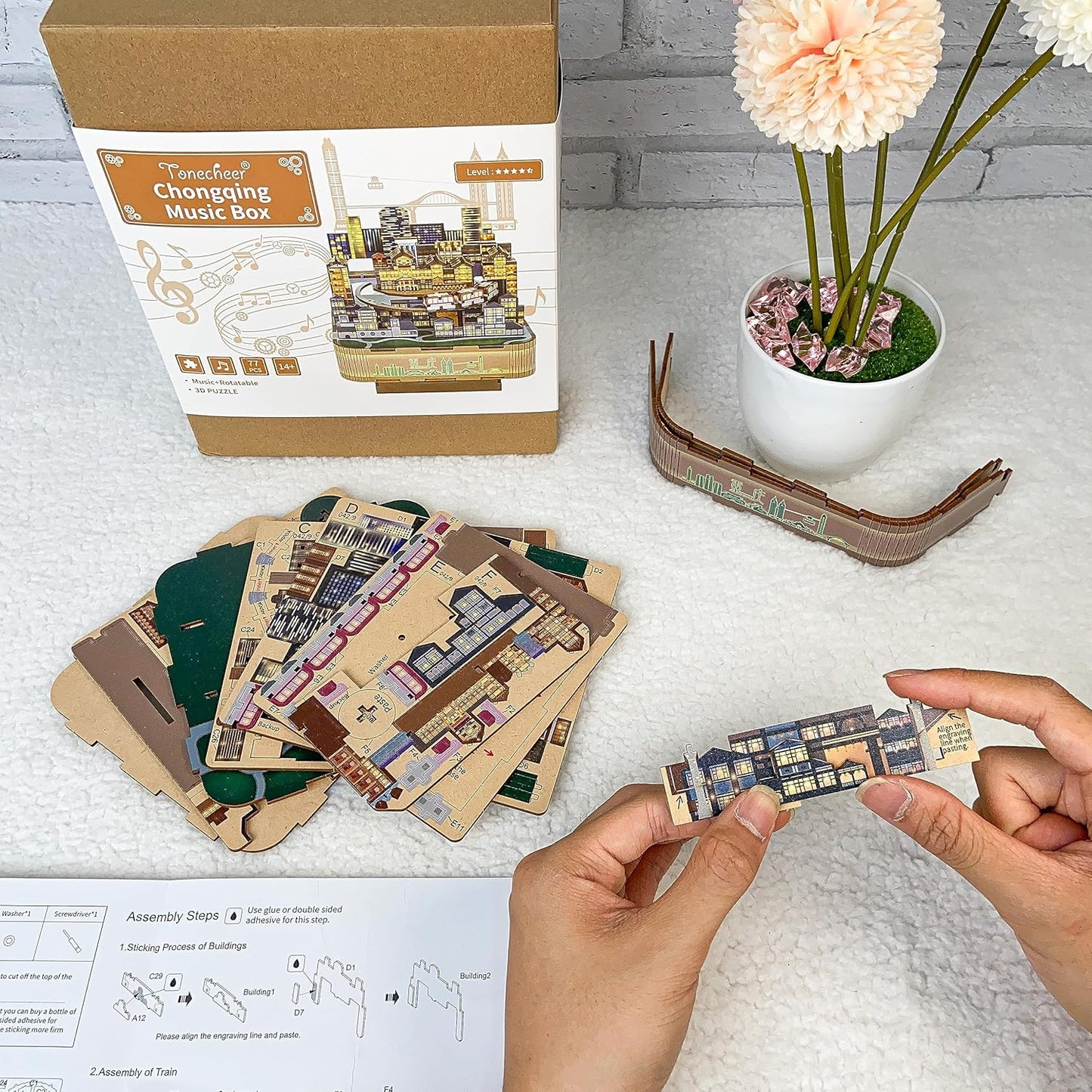 DIYRICLE TechArt DIY 3D Music Box Kits