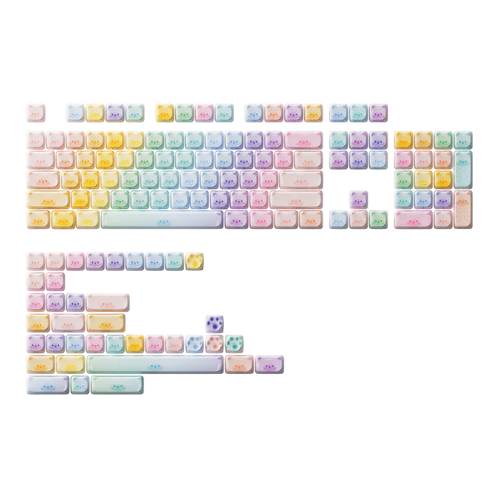 Paw Creatures DIY Keycaps