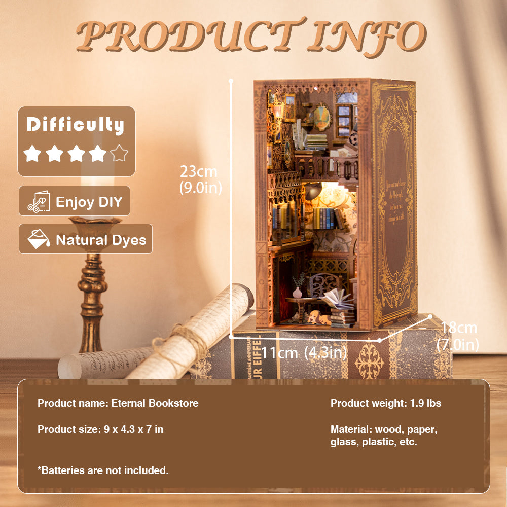 DIYRICLE | Eternal Bookstore w/ Dust Cover
