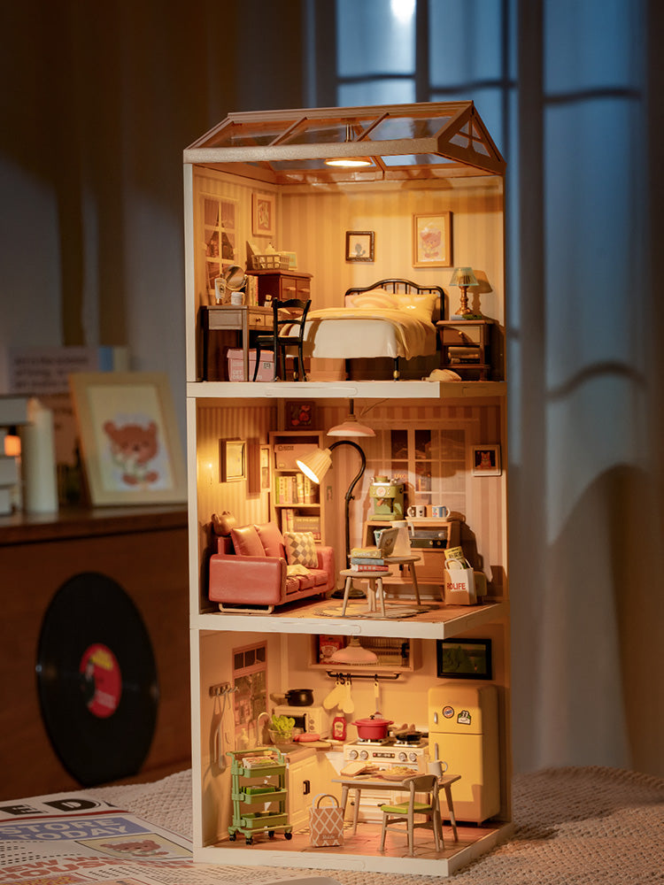 Fascinating Book Store Super Creator DIY Miniature Set