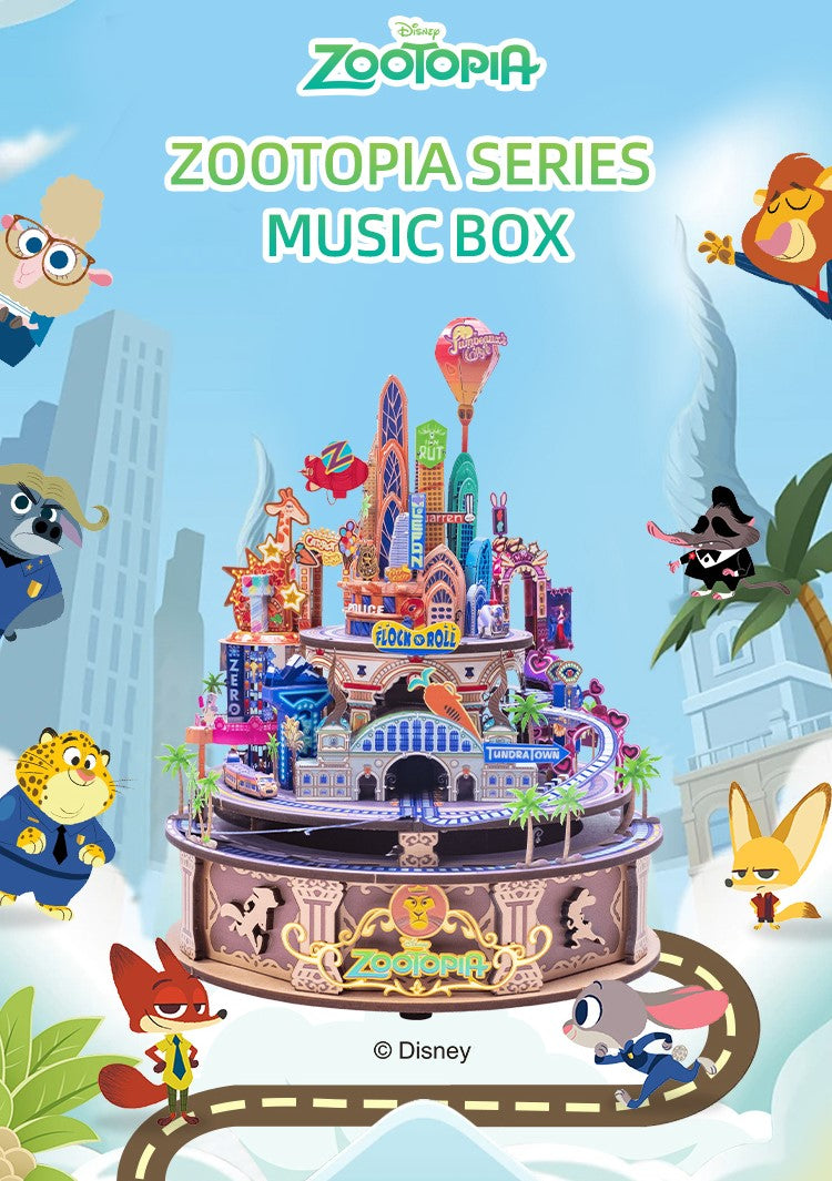 DIYRICLE Music Box DIY 3D Kits