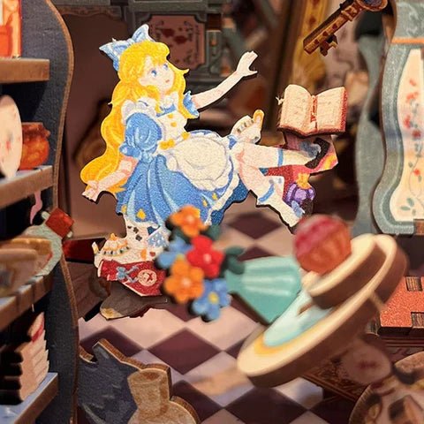 Alice in Wonderland DIY Book Nook