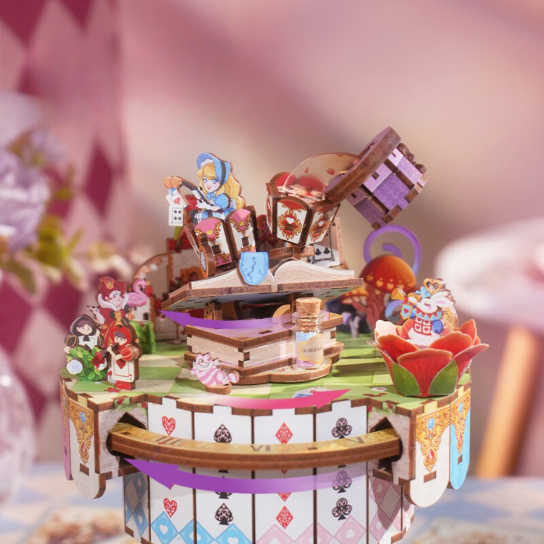Alice's Tea Party DIY Music Box