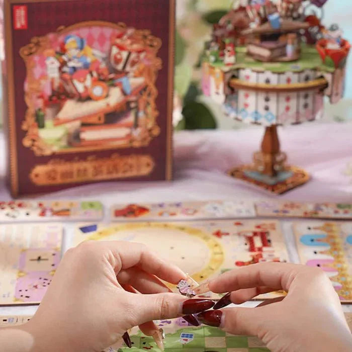 Alice's Tea Party DIY Music Box