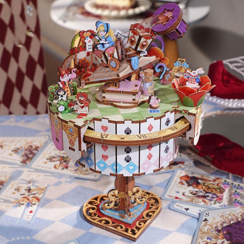 Alice's Tea Party DIY Music Box