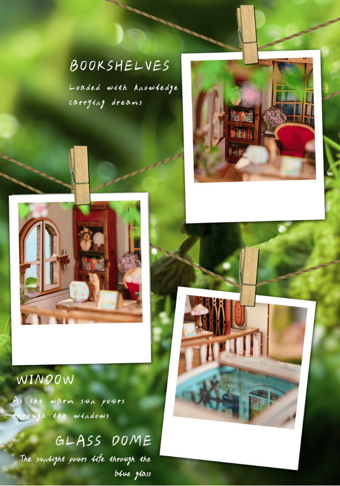 Bloomfield Cottage DIY Book Nook Kit
