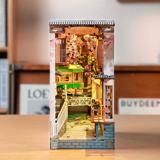Book Nooks DIY 3D Wooden Puzzle - DIYRICLE
