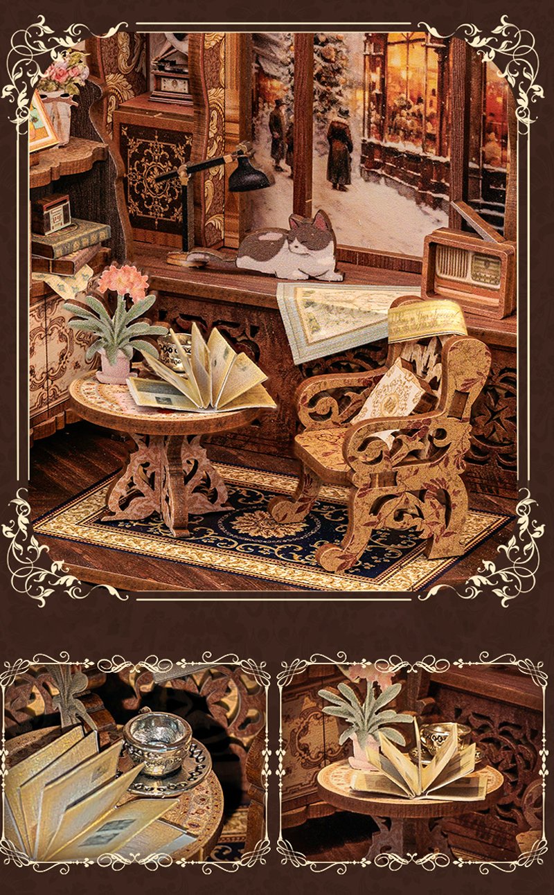 Bookshop Memories DIY Book Nook