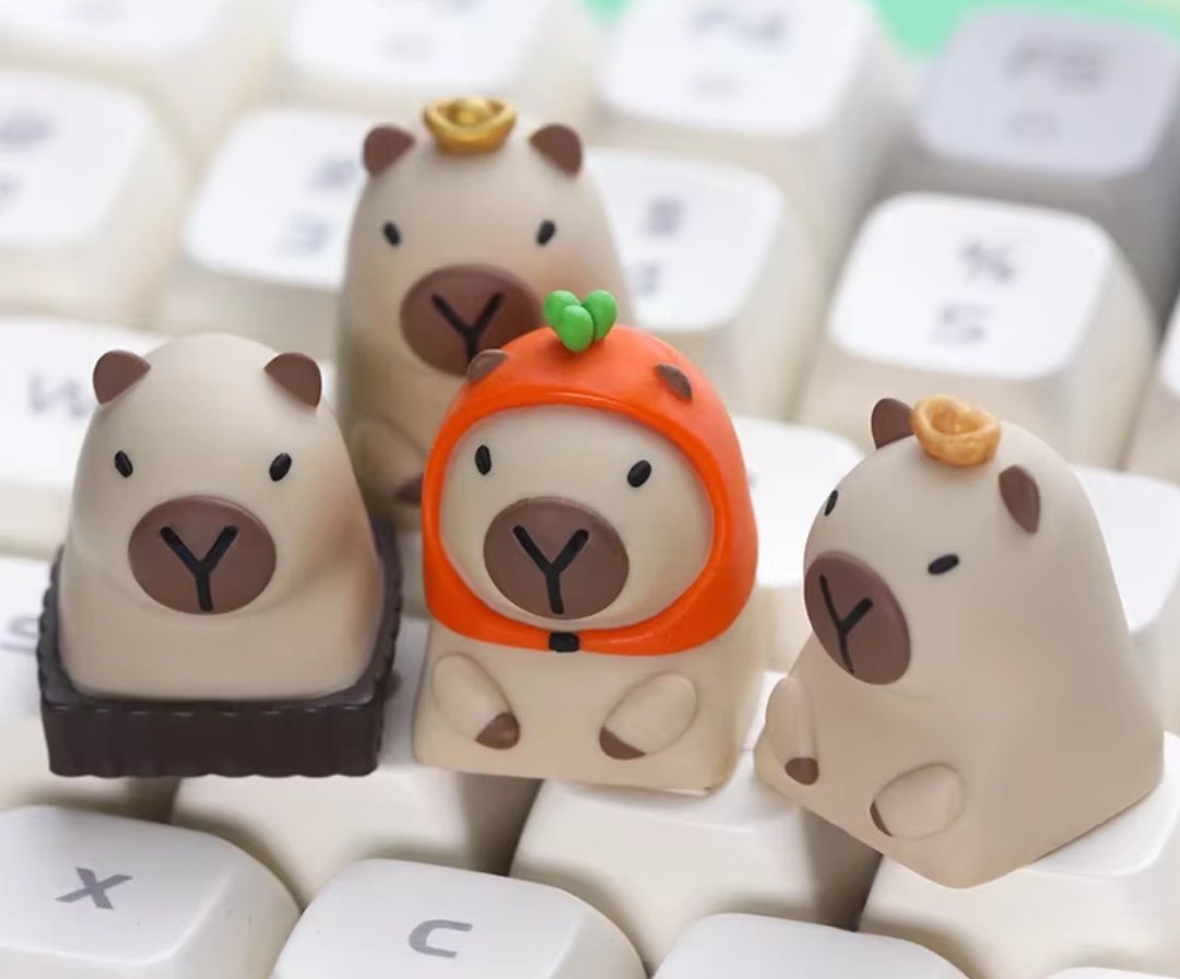 Capybara Artisan Keycap