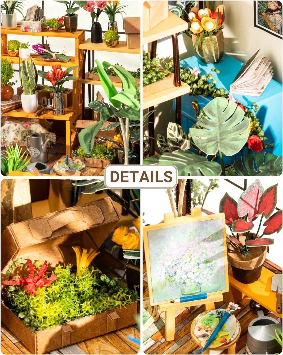 Cathy's Flower House DIY Miniature House