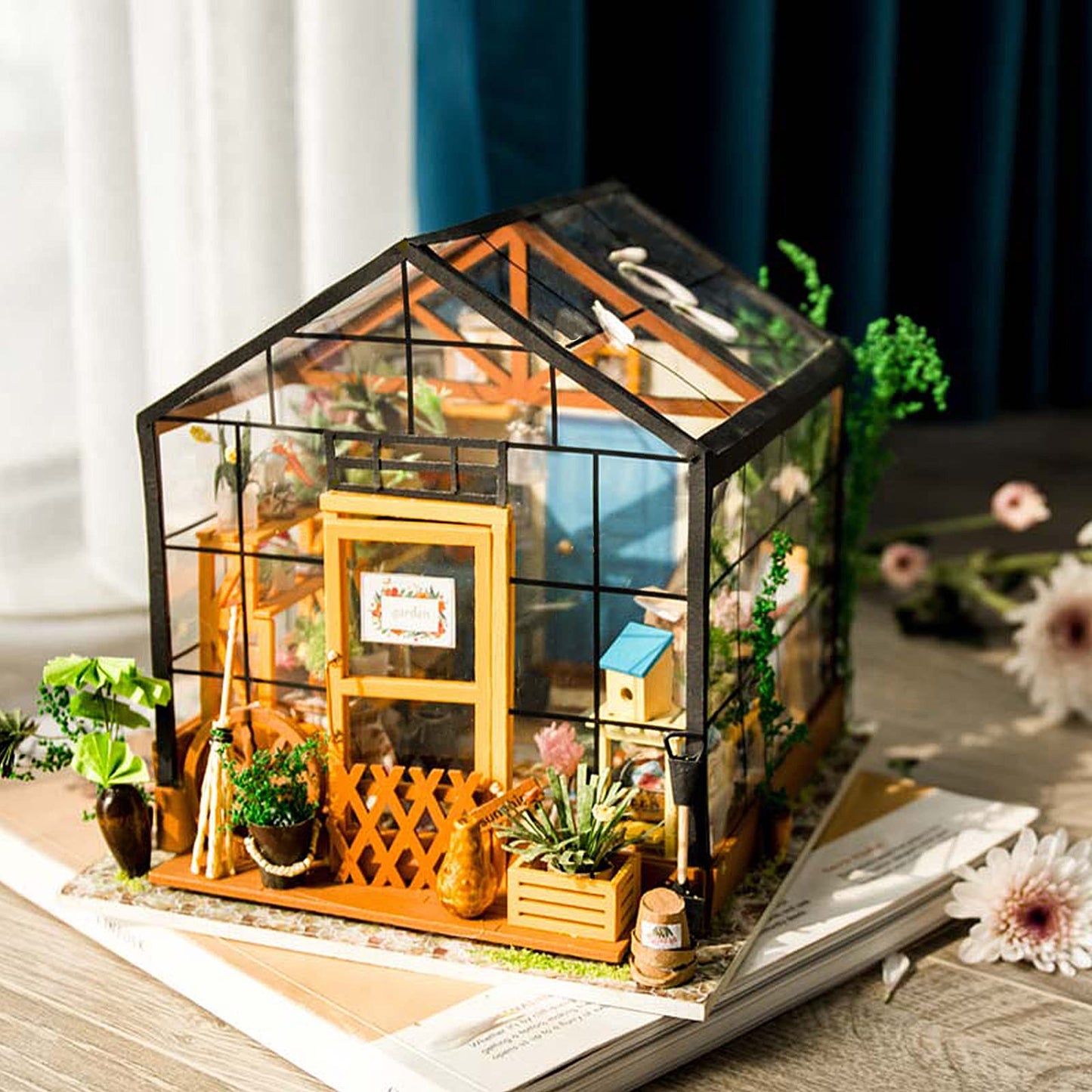 Cathy's Flower House DIY Miniature House