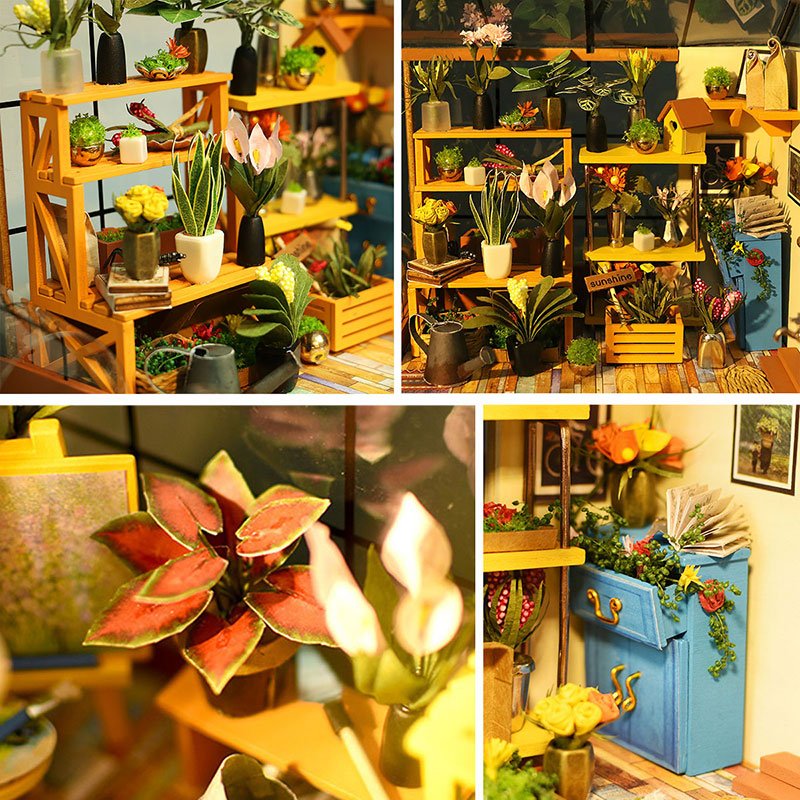 Cathy's Flower House DIY Miniature House