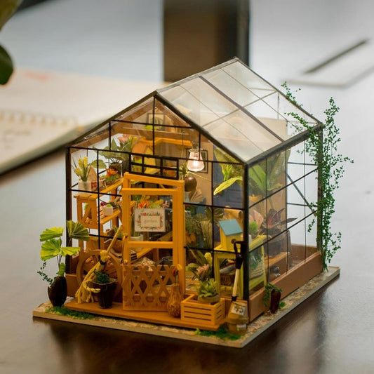 Cathy's Flower House DIY Miniature House - DIYRICLE