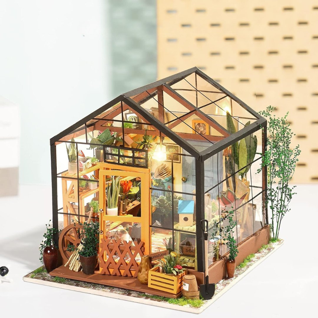 Cathy's Flower House DIY Miniature House