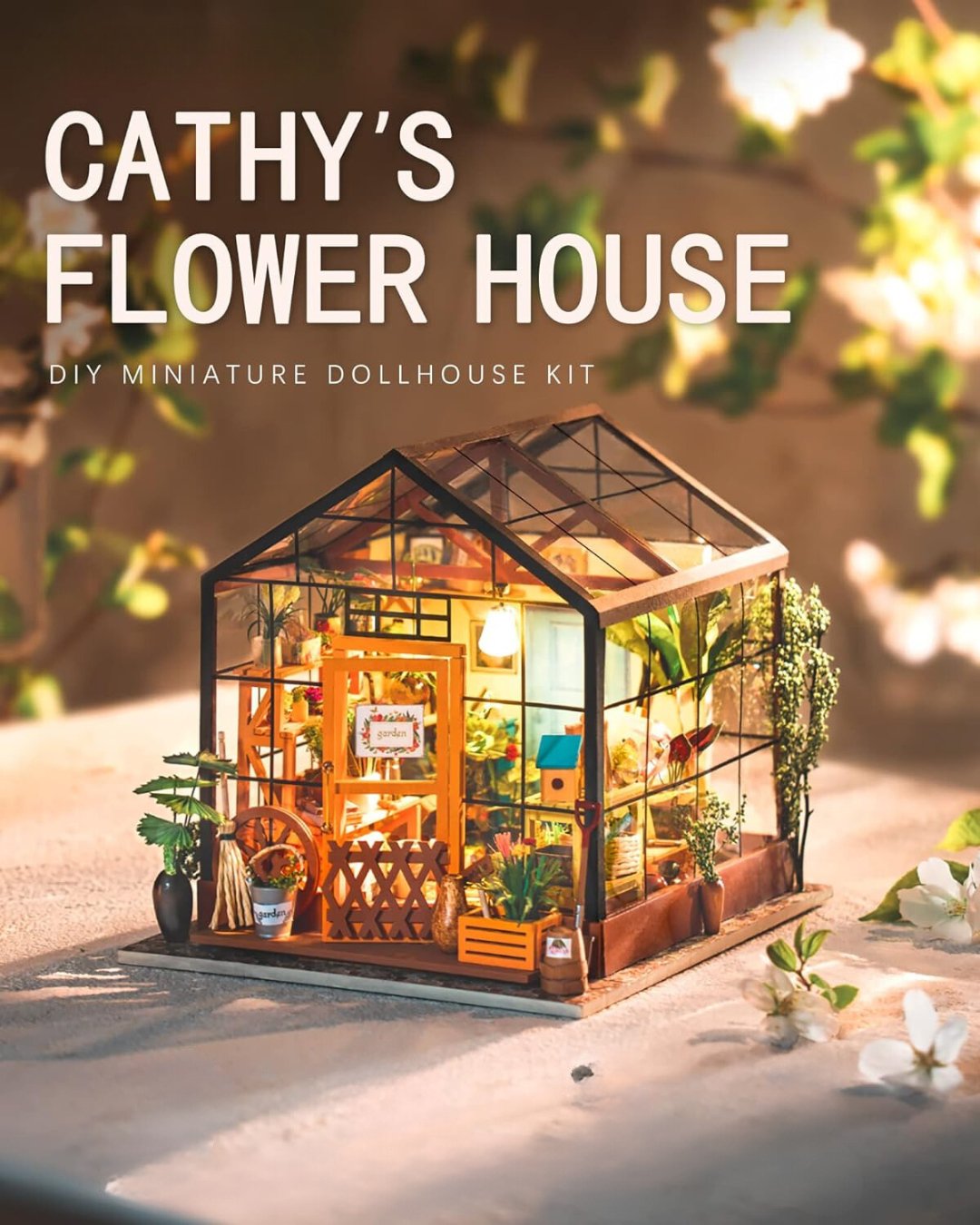 Cathy's Flower House DIY Miniature House
