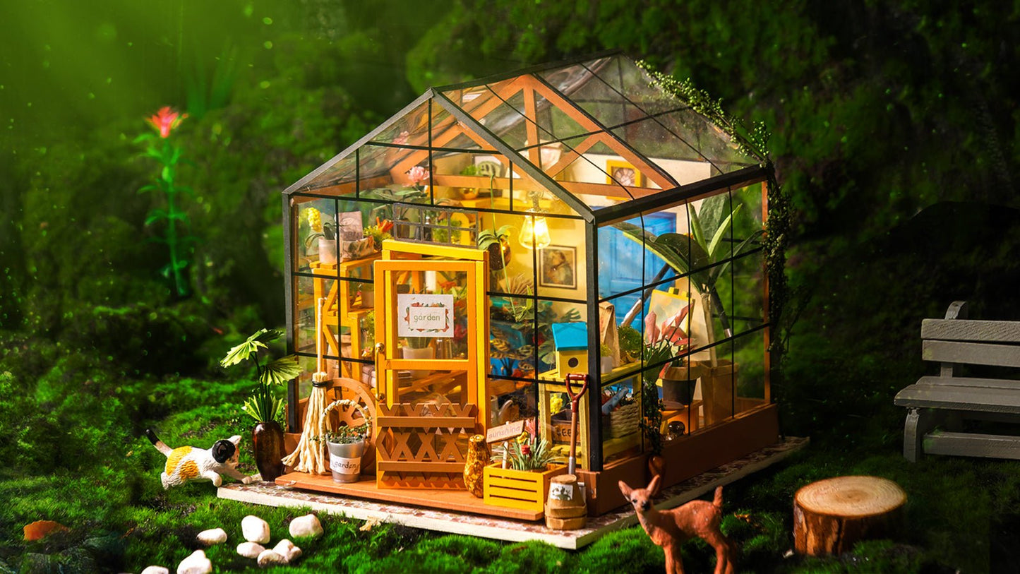 Cathy's Flower House DIY Miniature House