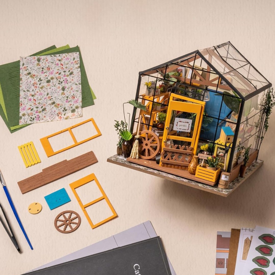 Cathy's Flower House DIY Miniature House