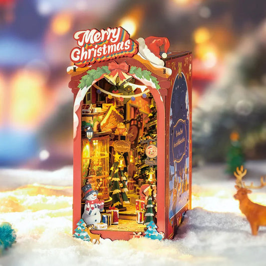 Christmas Alley 3D DIY Book Nook Kit - DIYRICLE