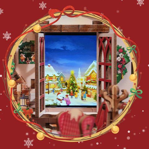 Christmas Cottage TechArt DIY Music Box