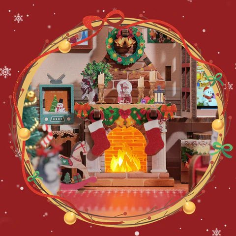 Christmas Cottage TechArt DIY Music Box