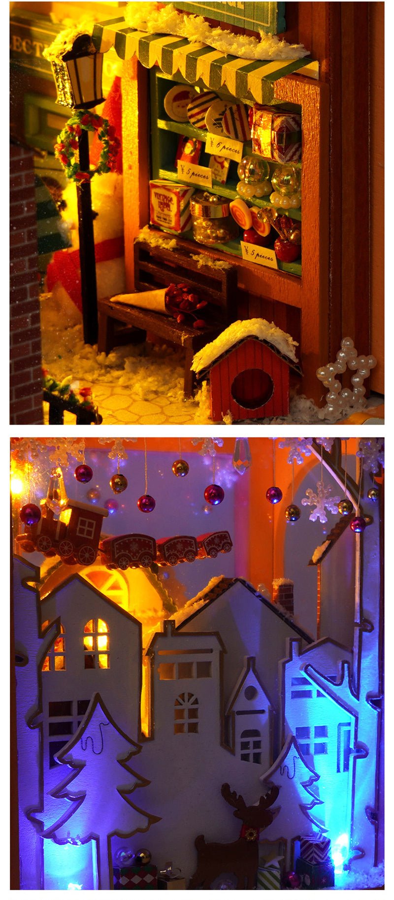 Christmas World DIY Book Nook Kit