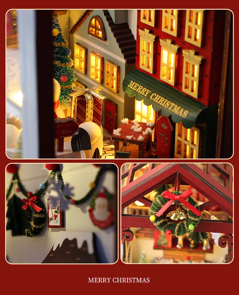 Christmas World DIY Book Nook Kit