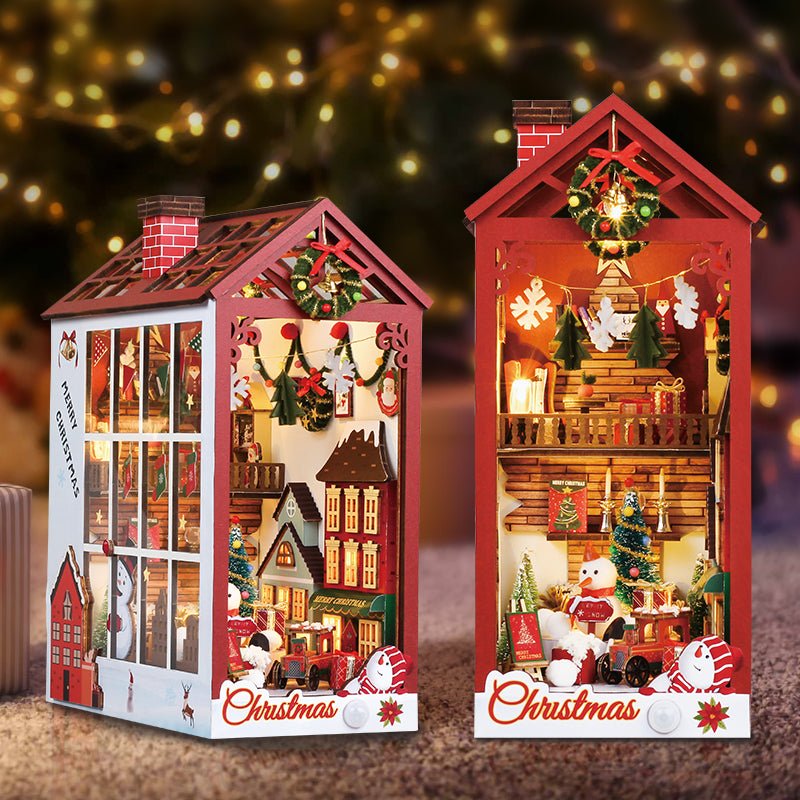 Christmas World DIY Book Nook Kit - DIYRICLE
