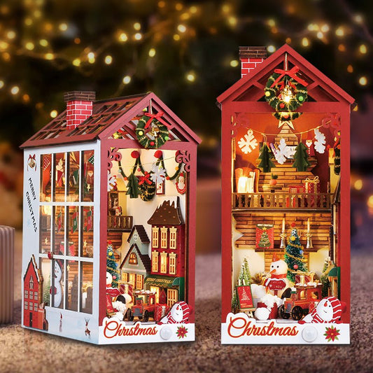 Christmas World DIY Book Nook Kit - DIYRICLE