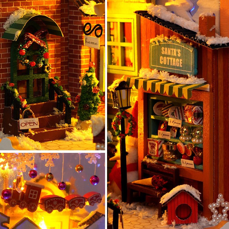 Christmas World DIY Book Nook Kit