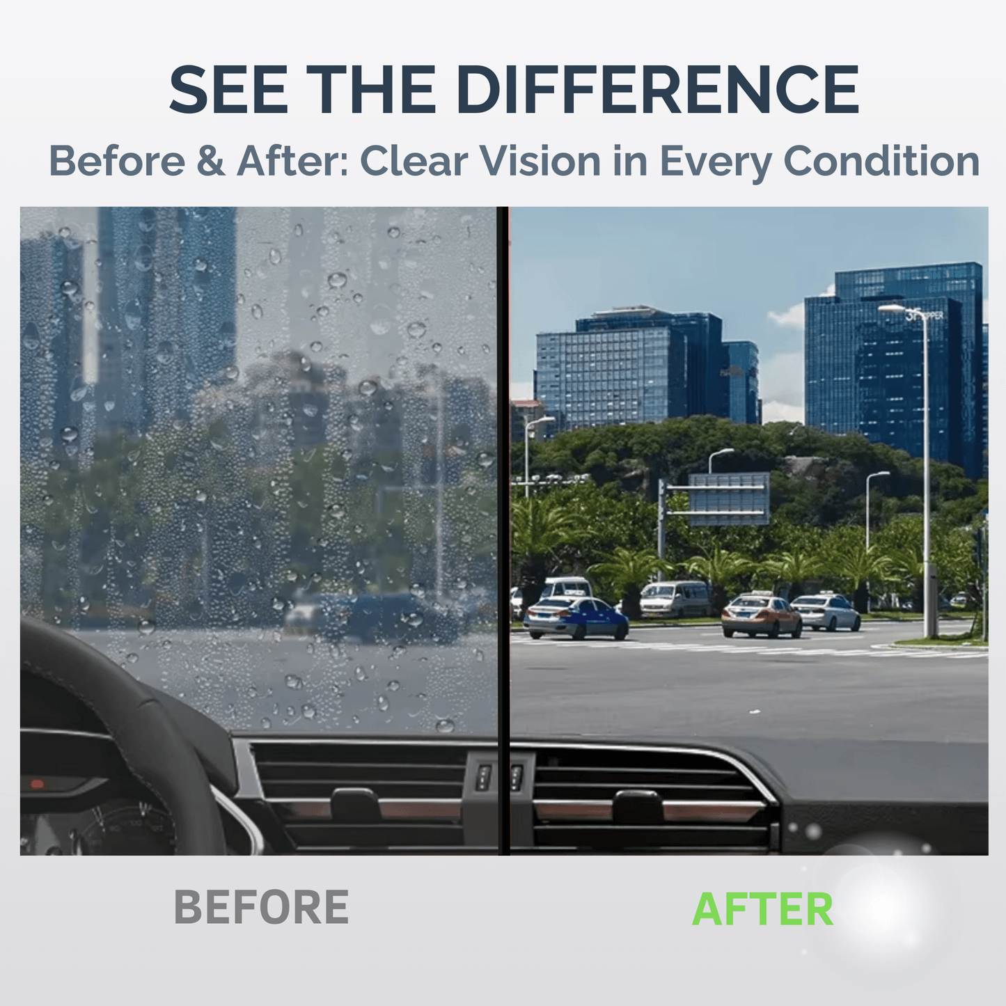 CrystalShield Pro 2.0 Hydrophobic Anti-Fog & Oil Film Glass Cleaning Brush