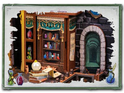 Darkness Common Room DIY Book Nook Kit
