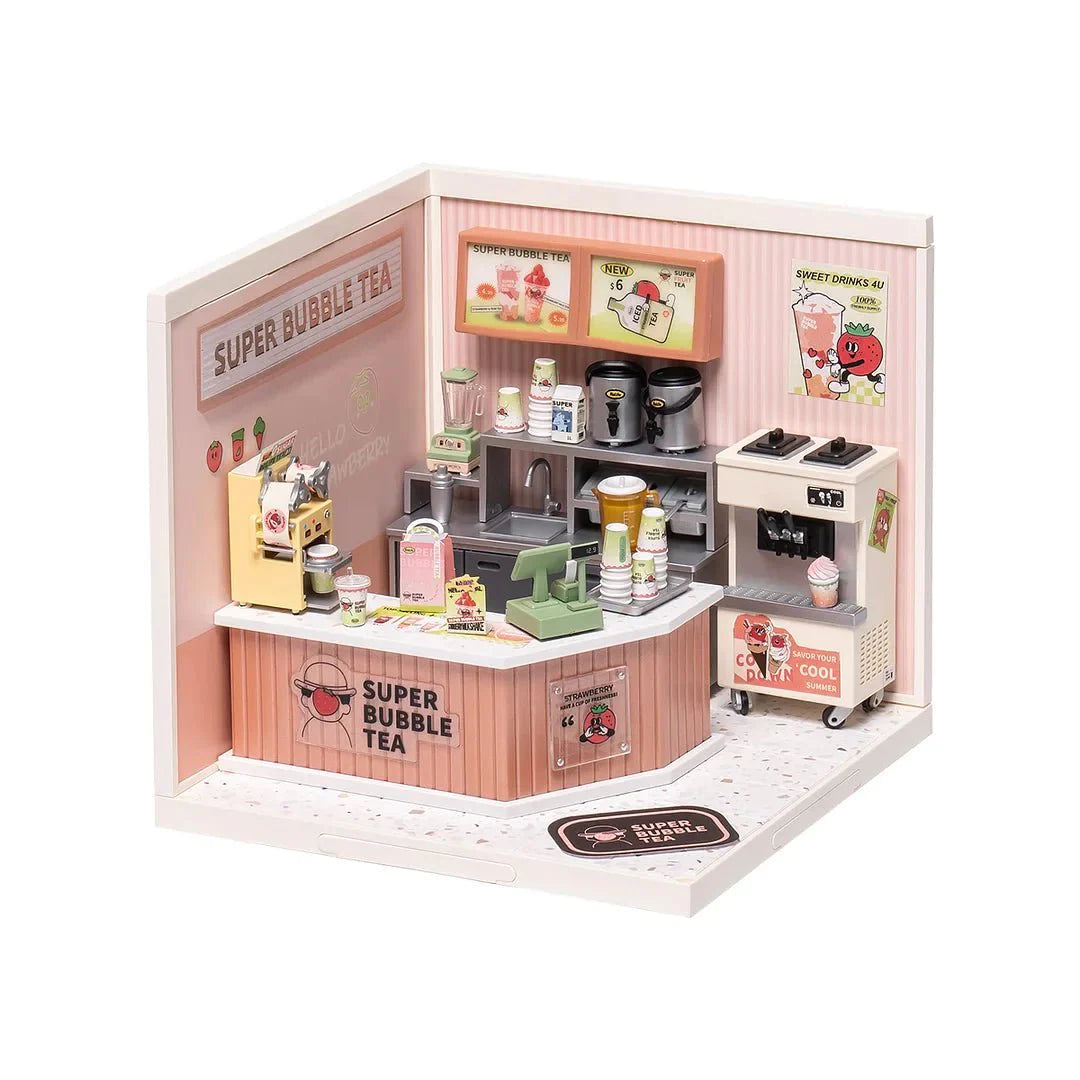 Double Joy Bubble Tea Super Creator DIY Miniature Set