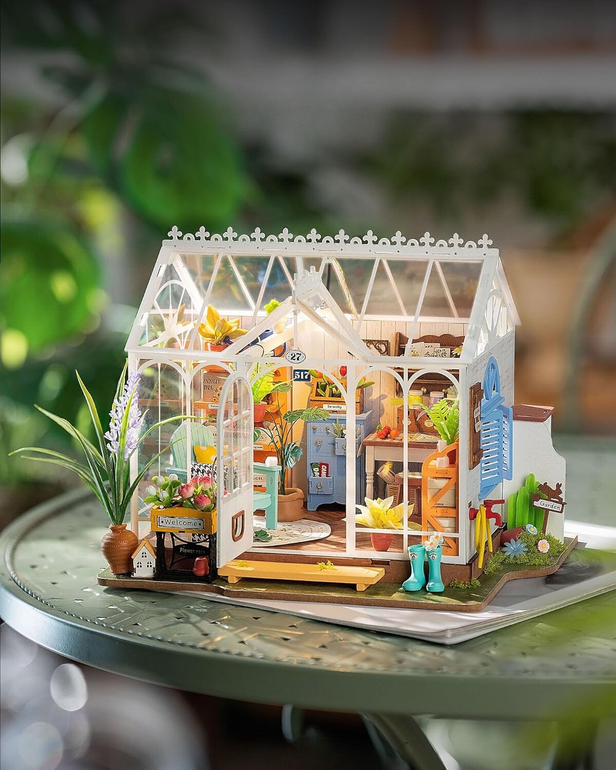 Dreamy Garden House DIY Miniature House Kit