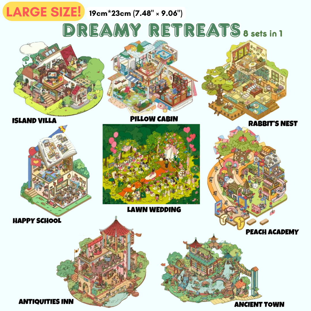 Stick n’ Scene 3D DIY Scene Stickers Therapy Sets