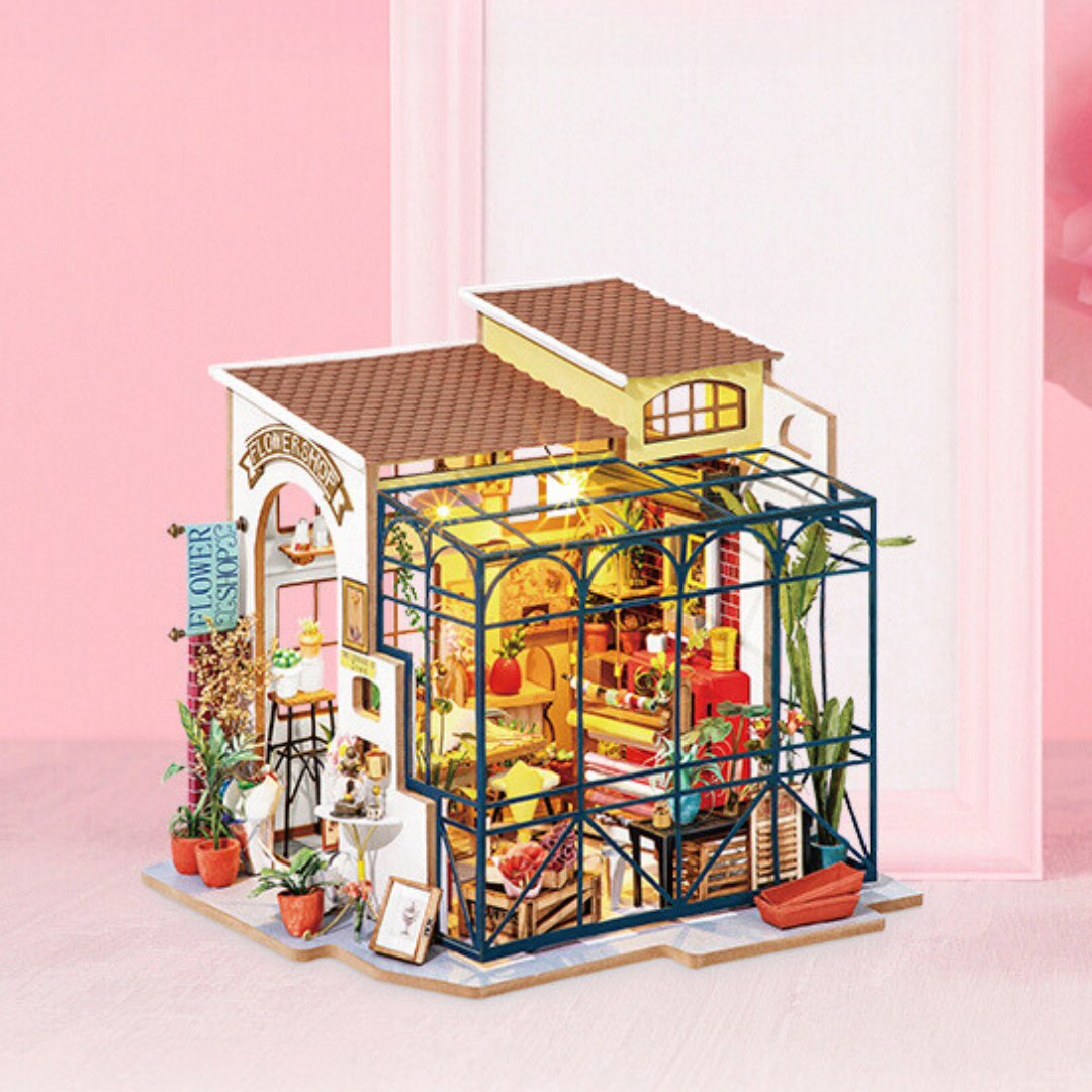 Emily's Flower Shop Miniature House